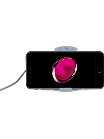 SmartCase Indukcyjny głośnik Bluetooth w kolorze biało-szarym