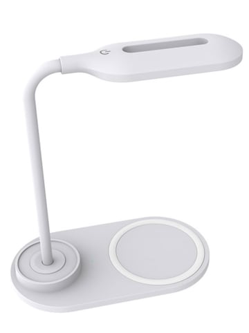 SmartCase Ladestation mit LED-Lampe in Weiß