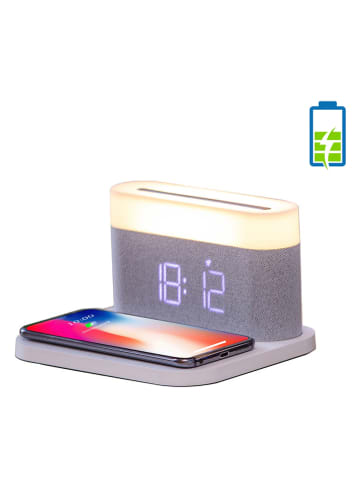SmartCase Budzik w kolorze szarym z funkcją ładowania indukcyjnego