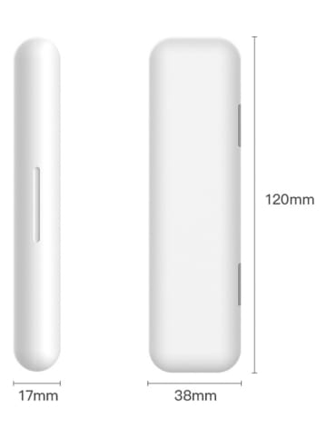SmartCase Urządzenie do czyszczenia słuchawek w kolorze białym