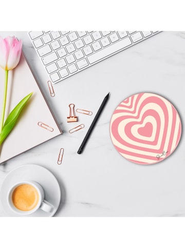 SmartCase Induktions-Ladestation in Rosa/ Creme