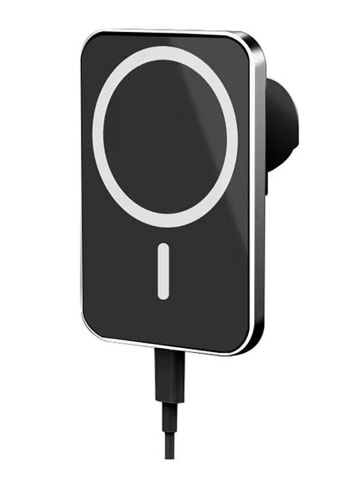 SWEET ACCESS Magnetische Kfz-Smartphone-Halterung mit Schnellladegerät in Schwarz