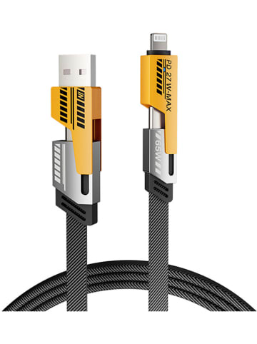 SmartCase Kabel lightning w kolorze czarnym - dł. 120 cm
