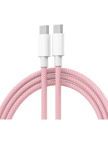 SmartCase Kable USB-C (3 szt.) w kolorze jasnoróżowym