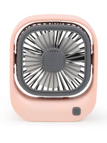 SmartCase Wentylator stołowy USB w kolorze jasnoróżowym