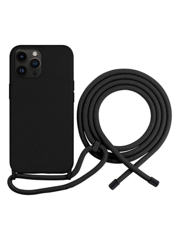 SmartCase Etui w kolorze czarnym ze sznurkiem do iPhone 13 PRO
