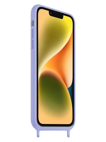 SmartCase Etui w kolorze fioletowym ze sznurkiem do iPhone 13/14