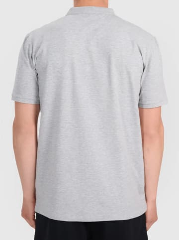 4F Koszulka polo w kolorze szarym