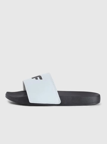 4F Slippers zwart/wit