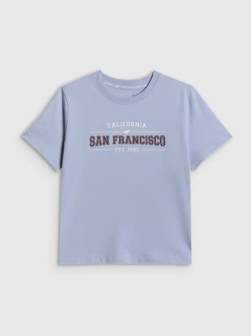 4F Shirt lichtblauw