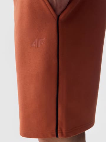 4F Sweatshorts in Rostrot