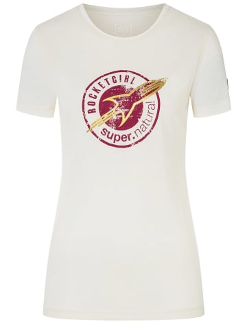 super.natural Shirt "Rocket 140" in Weiß