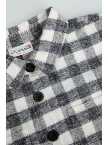Coccodrillo Bluse in Schwarz/ Weiß