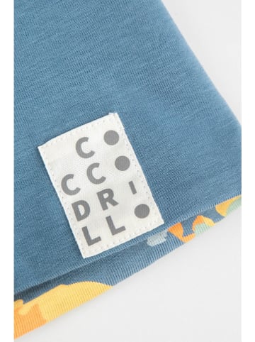 Coccodrillo Wende-Beanie in Blau/ Bunt