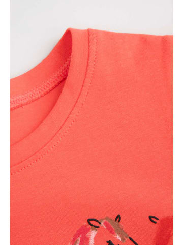 Coccodrillo Kleid in Koralle