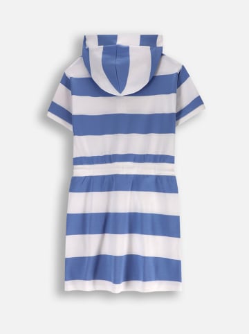 Coccodrillo Kleid in Blau/ Weiß