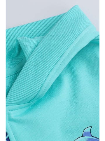 Coccodrillo Sweatjacke in Türkis
