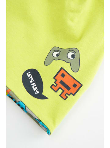 Coccodrillo Wende-Beanie in Gelb/ Bunt