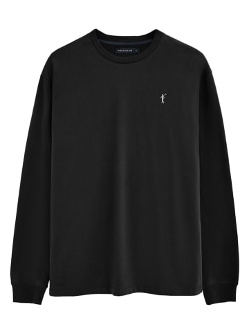 Polo Club Sweatshirt in Schwarz