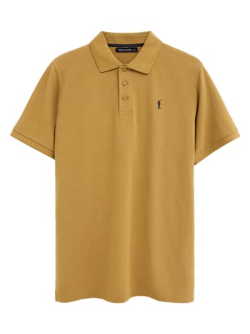 Polo Club Poloshirt mosterdgeel