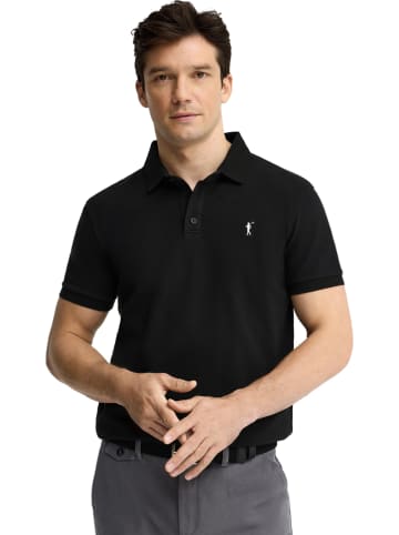Polo Club Poloshirt in Schwarz