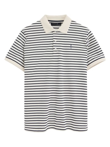 Polo Club Poloshirt crème/donkerblauw