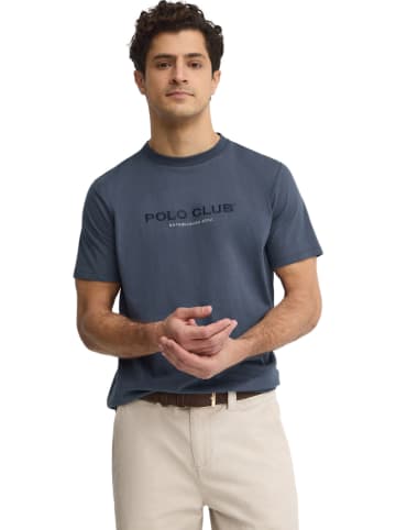 Polo Club Shirt in Blau