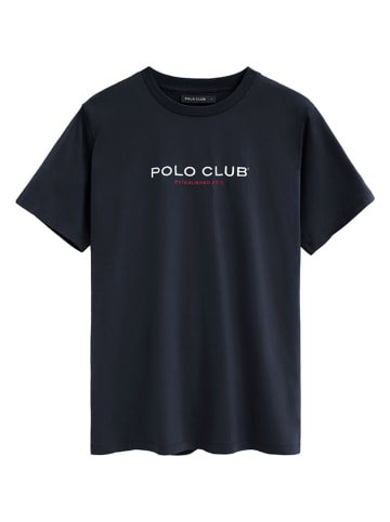 Polo Club Koszulki (2 szt.) w kolorze białym i granatowym