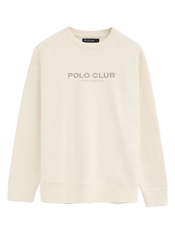 Polo Club Sweatshirt in Creme