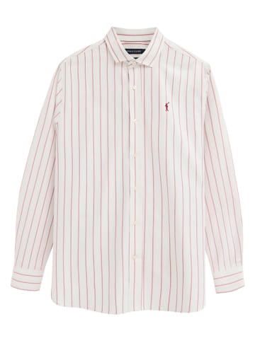Polo Club Hemd - Regular fit - in Weiß/ Rosa