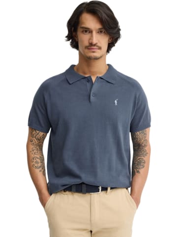 Polo Club Poloshirt blauwgrijs