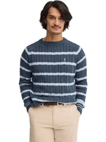 Polo Club Sweter w kolorze błękitno-niebieskoszarym