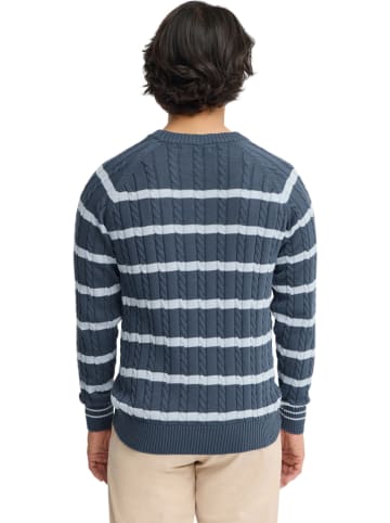 Polo Club Pullover in Blaugrau/ Hellblau