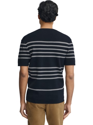 Polo Club Shirt in Dunkelblau/ Weiß