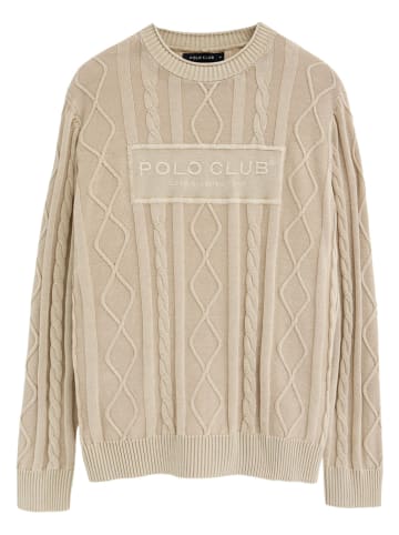Polo Club Trui beige