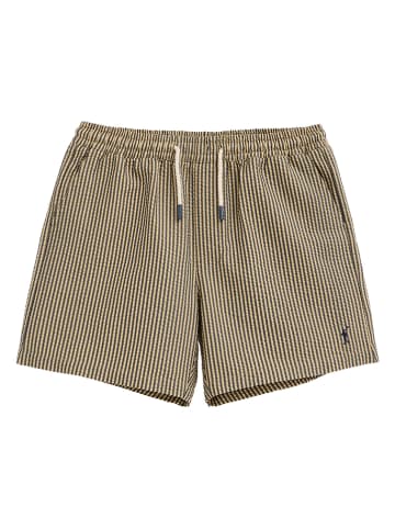 Polo Club Badeshorts in Beige/ Grau