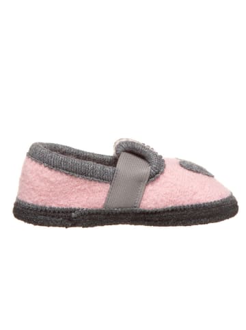lamino Pantoffels "Bobby Herz" lichtroze