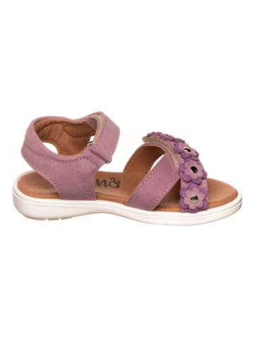 lamino Leder-Sandalen in Rosa