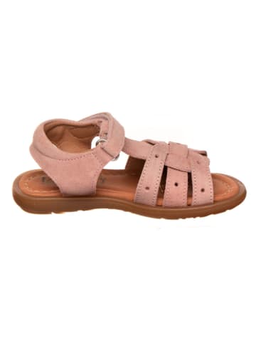 lamino Leder-Sandalen in Rosa