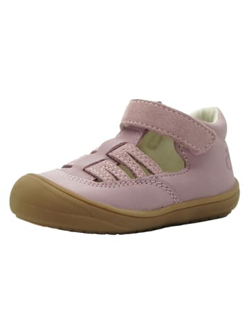 lamino Leder-Halbsandalen in Rosa