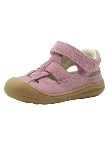 lamino Leder-Halbsandalen in Rosa