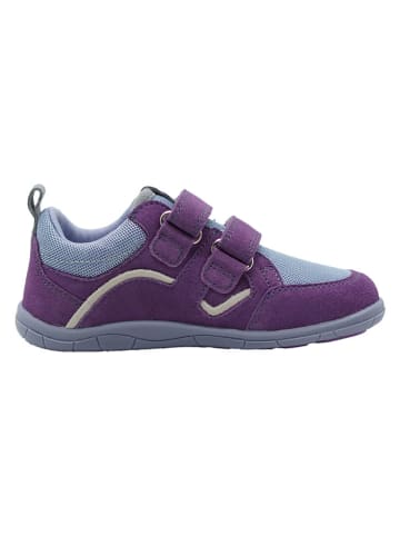 lamino Leren barefootschoenen paars