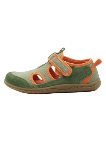 lamino Barfuß-Halbsandalen in Khaki