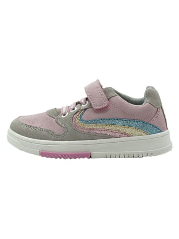lamino Leren barefootschoenen lichtroze
