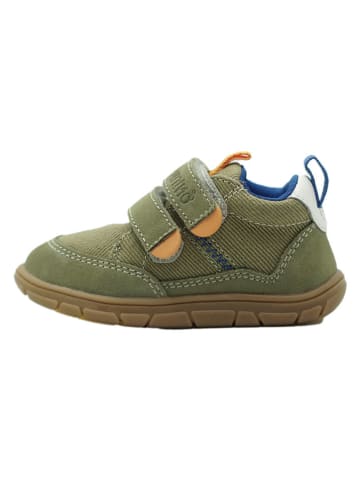 lamino Skórzane buty barefoot w kolorze khaki