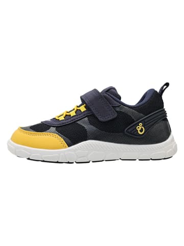 lamino Buty barefoot w kolorze granatowo-żółtym