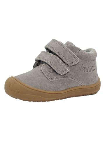 lamino Leren sneakers grijs