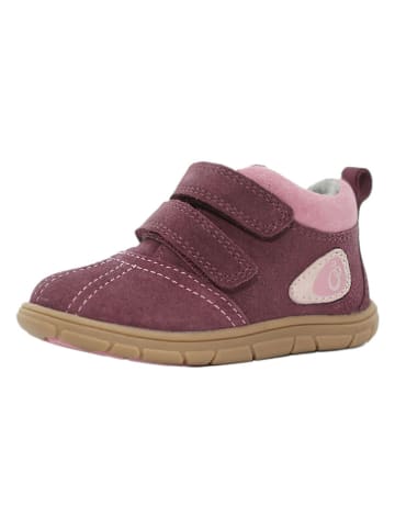 lamino Skórzane buty barefoot w kolorze fioletowym