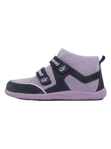 lamino Leren barefootschoenen paars