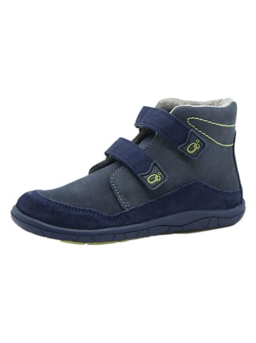 lamino Leder-Barfußschuhe in Dunkelblau